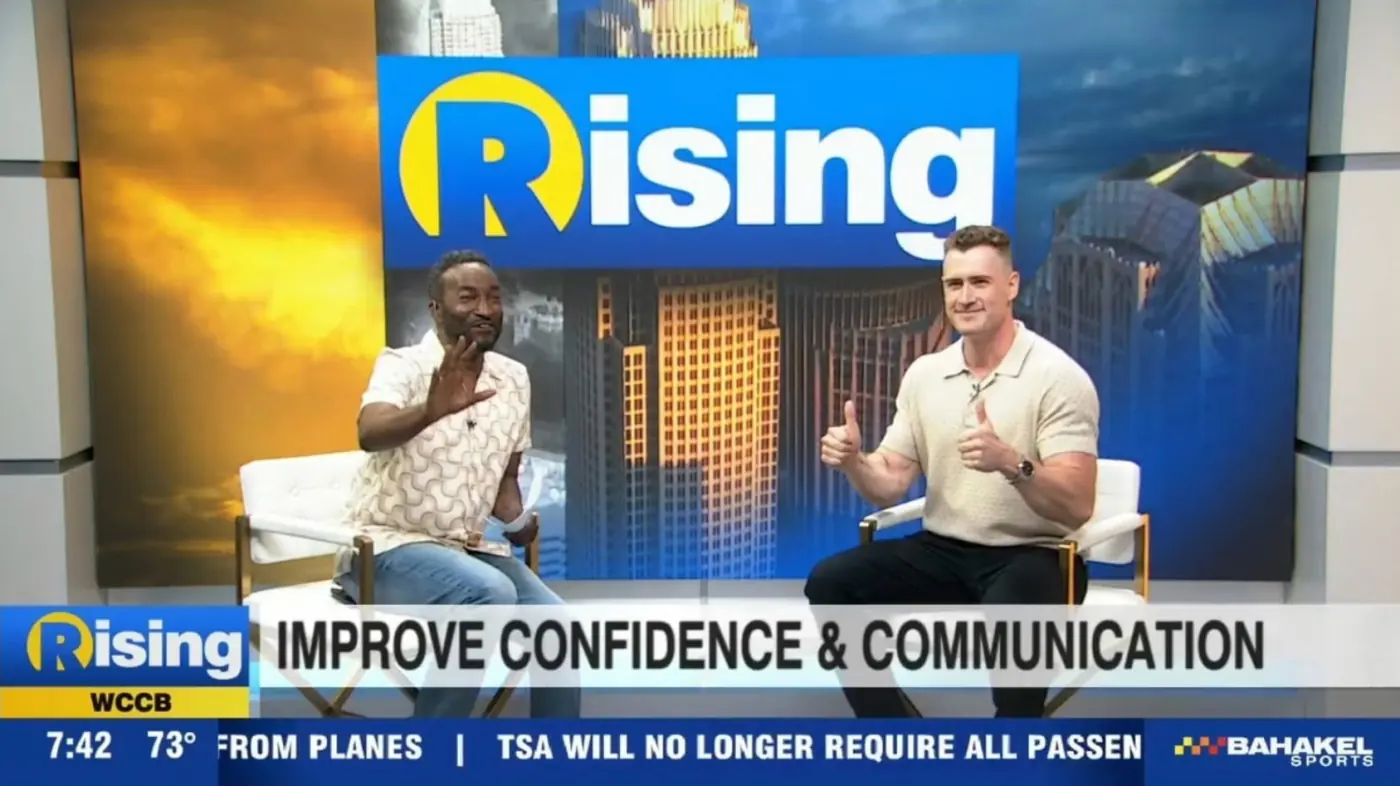 Joseph VanderStel featured on WCCB Charlotte's Rising morning show
